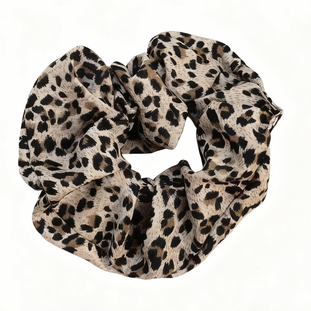 レオパード柄 シュシュ