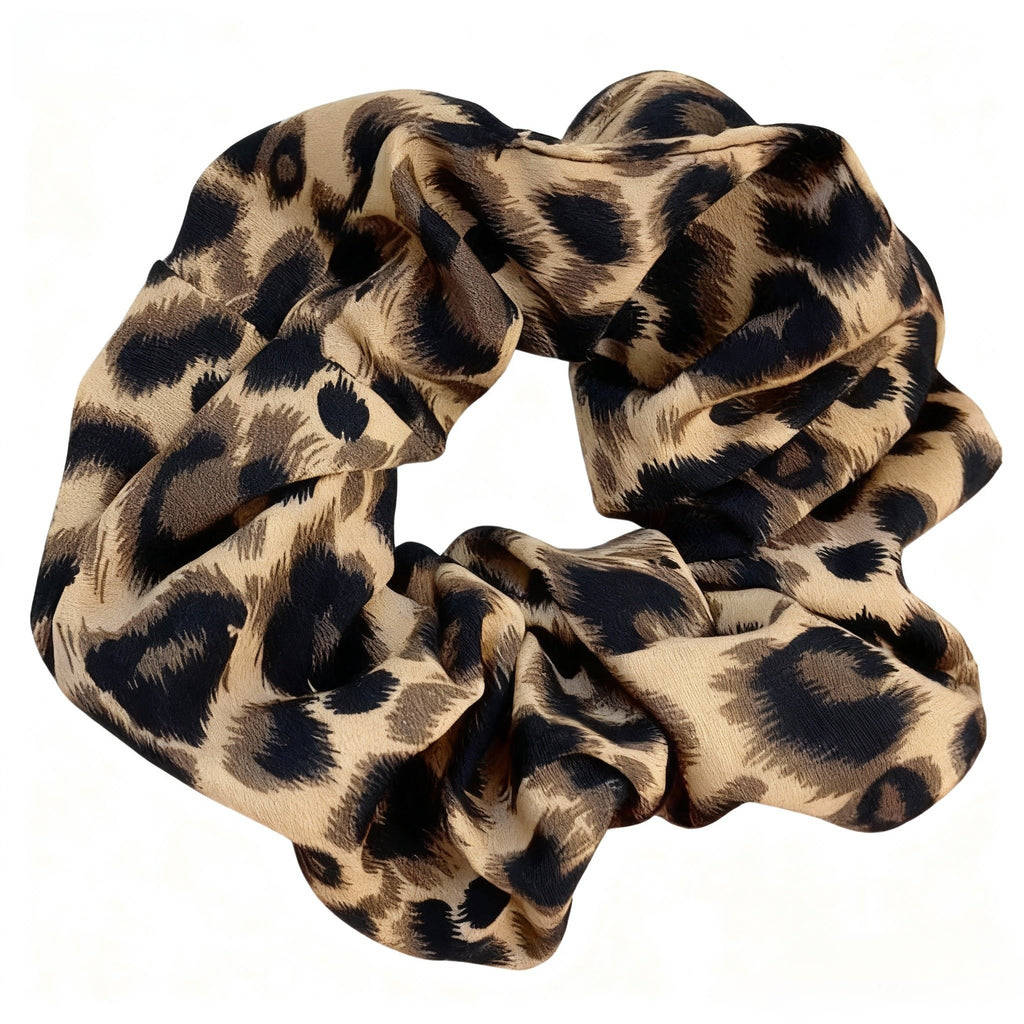 レオパード柄 シュシュ